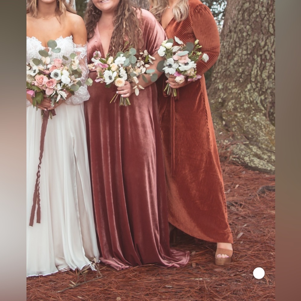 runaway the label brown maxi dress TALLULA - ESPRESSO 100% polyester Maxi Black Silk Slip Commencement Color:White with Multicolor Embroidery